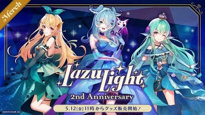 NIJISANJI EN 2nd Anniversary、LazuLight 、ROF-MAO