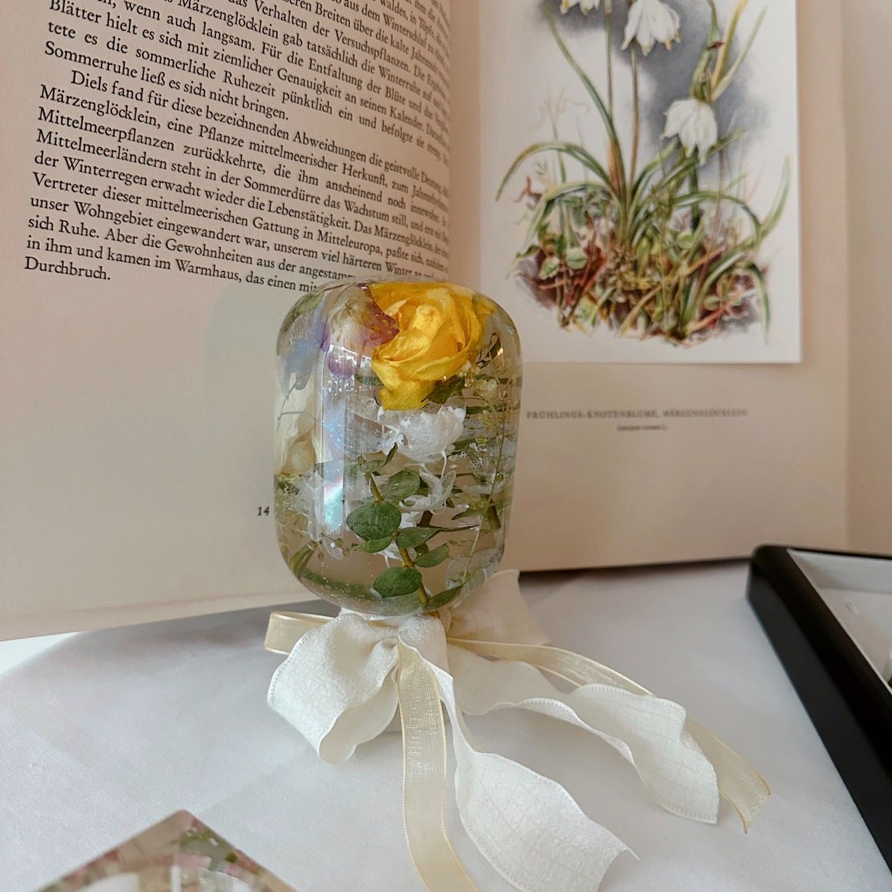 ［花好玥圓］浮游花 浮油花 乾燥花 乾燥花瓶 天氣瓶 母親節禮物 畢業禮物 礦物油 奈奈瓶 威士忌瓶