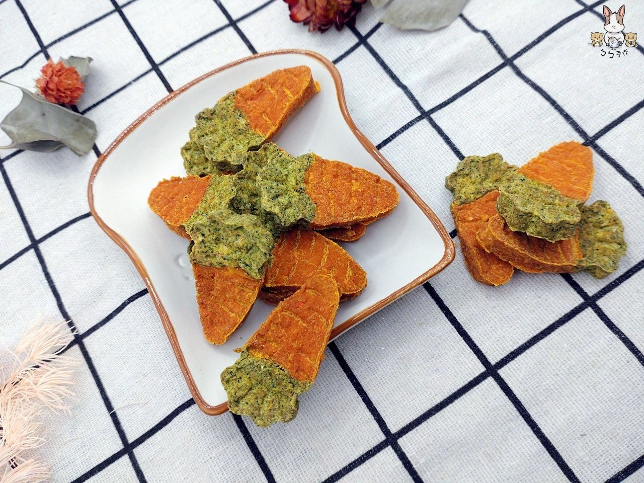 【ㄅㄅ手作】紅蘿蔔餅乾 寵物手工零食  -寵物食品申報完成（下單後製做））