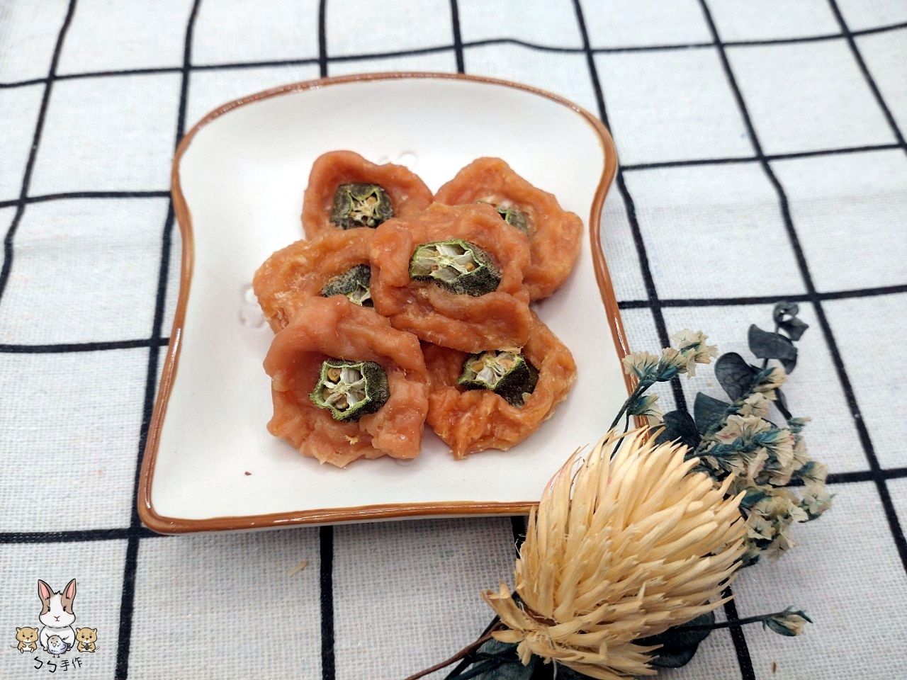 秋葵肉餅（雞）