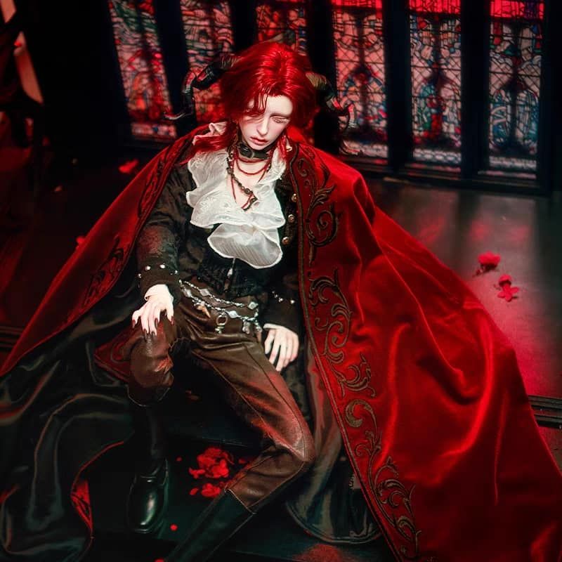 【LIEBESTOD】+血湖/BLOODY LAKE + 全套+黑紅斗篷 popo68