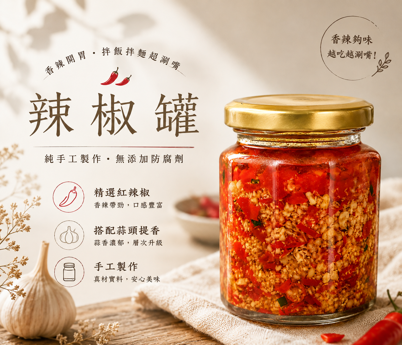 特製辣椒罐