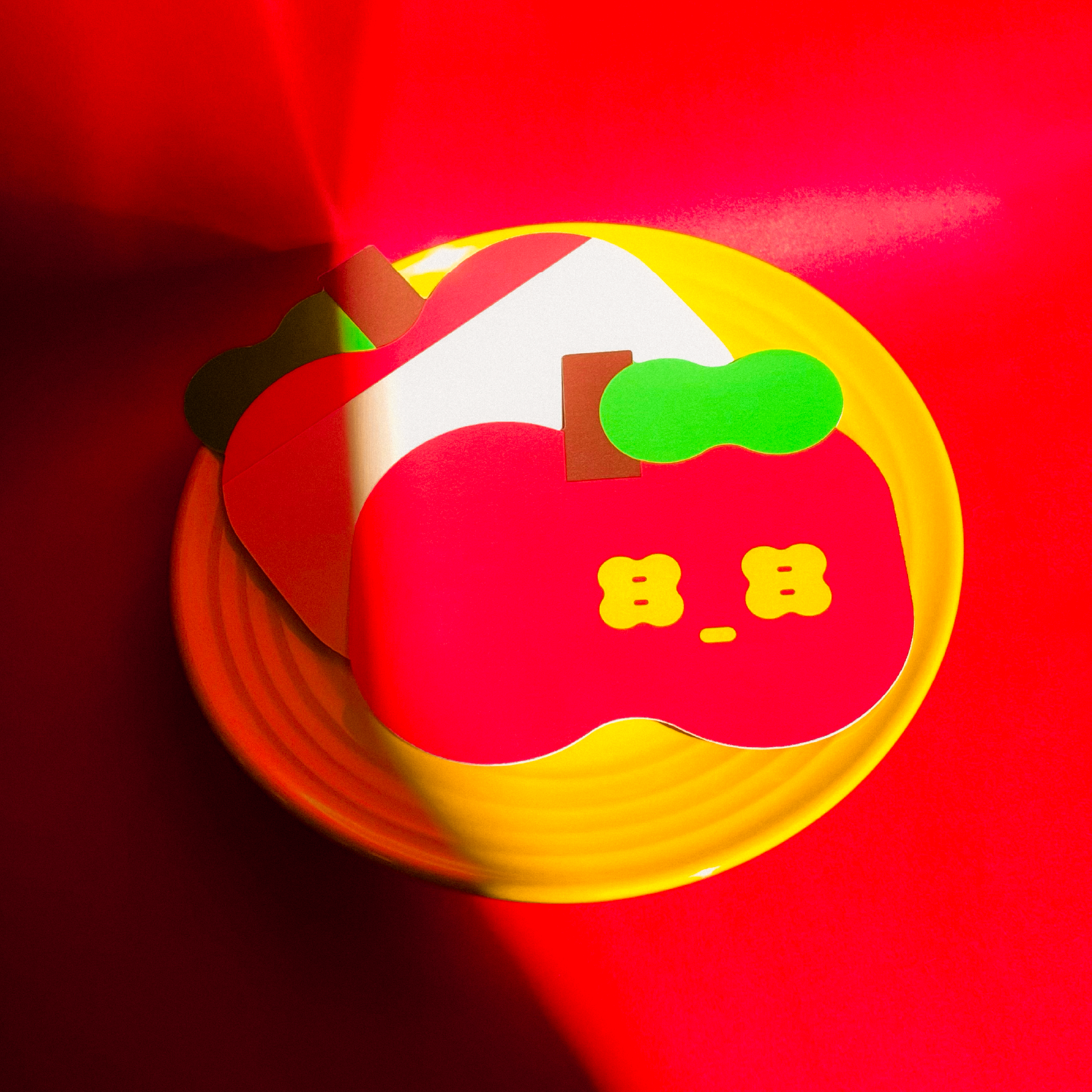 〖現貨〗QRYING BB GARDEN哭寶果園🍎造型明信片