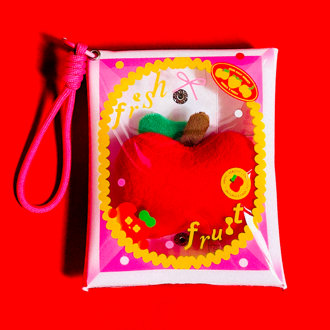 〖現貨〗Fresh Fruit哭寶果園透明娃包🍎