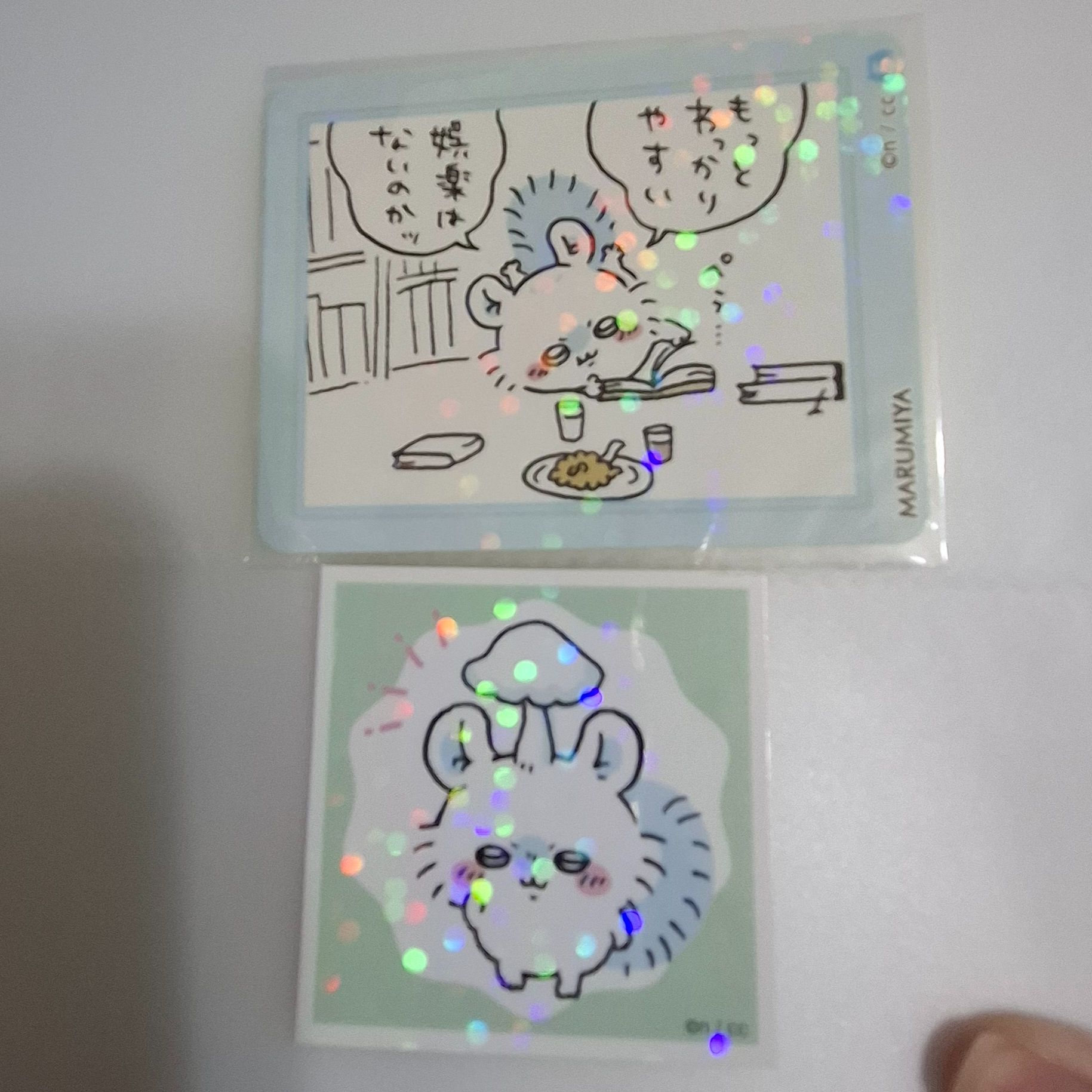 吉伊卡哇小桃貼紙2入