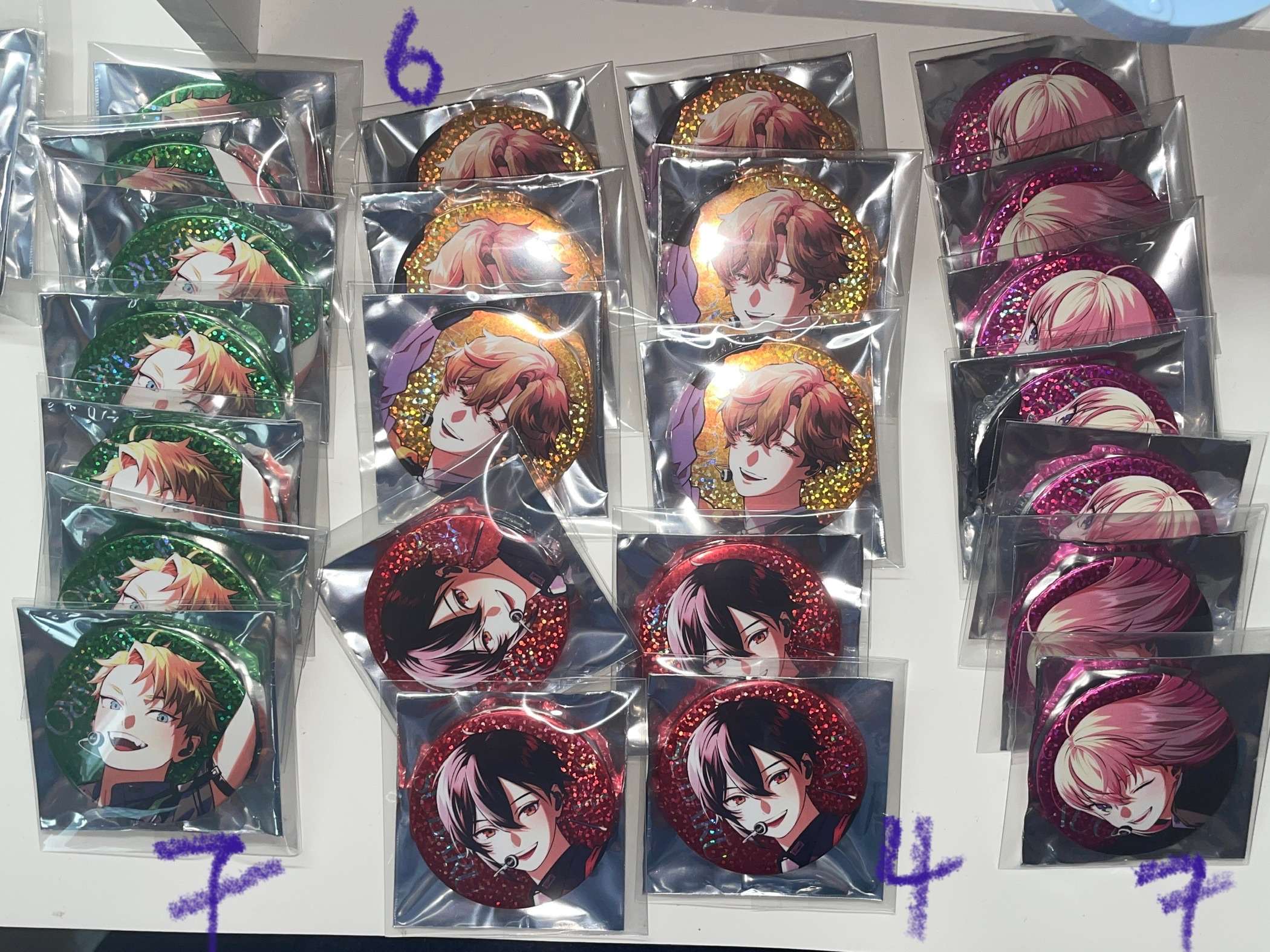 XlamV 1st 演唱會徽章