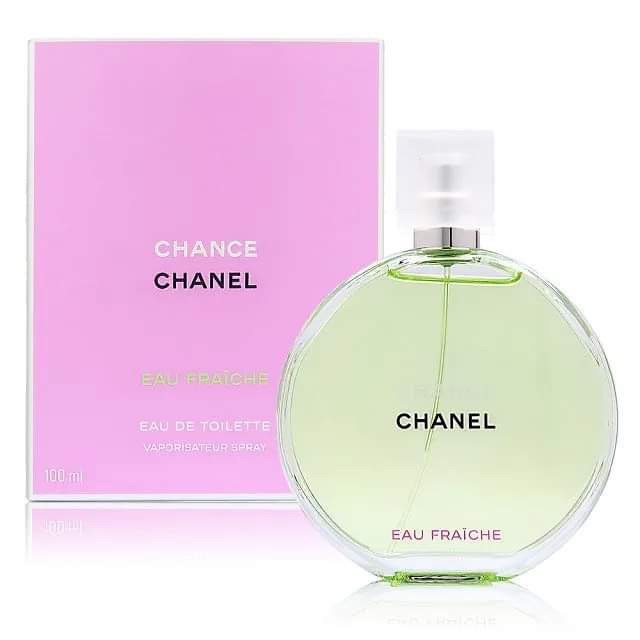 CHANEL 香奈兒 Chance Eau Fraiche EDT 綠色氣息淡香水 100ml/專櫃緞帶包裝