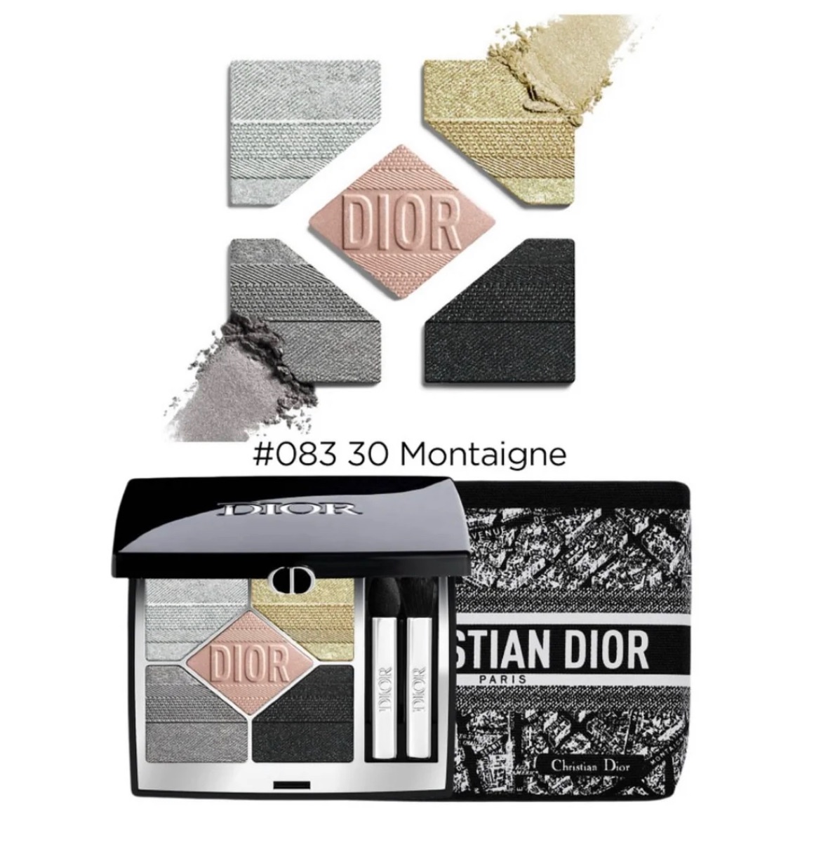 DIOR 迪奧美妝 迪奧經典五色眼影#083 蒙田30 Montaigne 30- 巴黎奧運限定