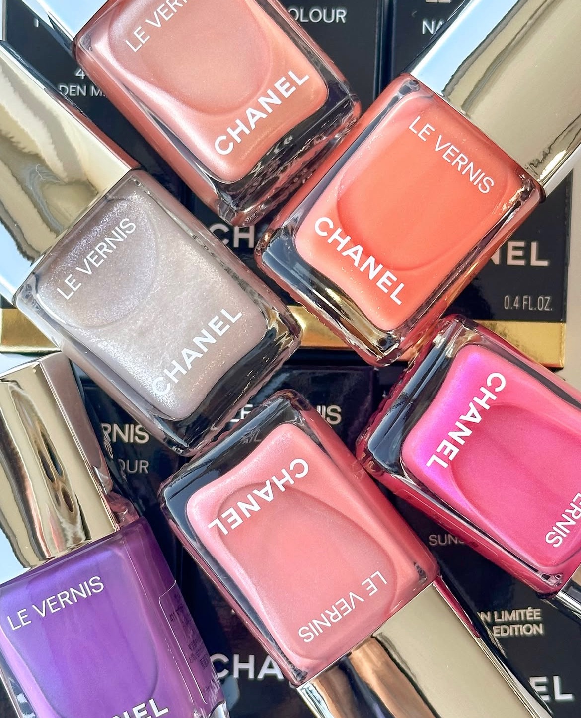 時尚釉光指甲油 指緣油 去光水 霓幻版 限量401/403/405/407