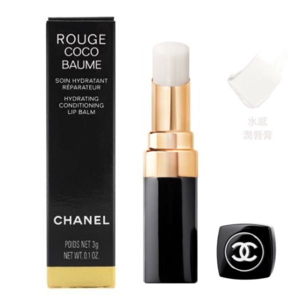 COCO超水感修護唇膏 3g 金管 #透明 - 潤澤