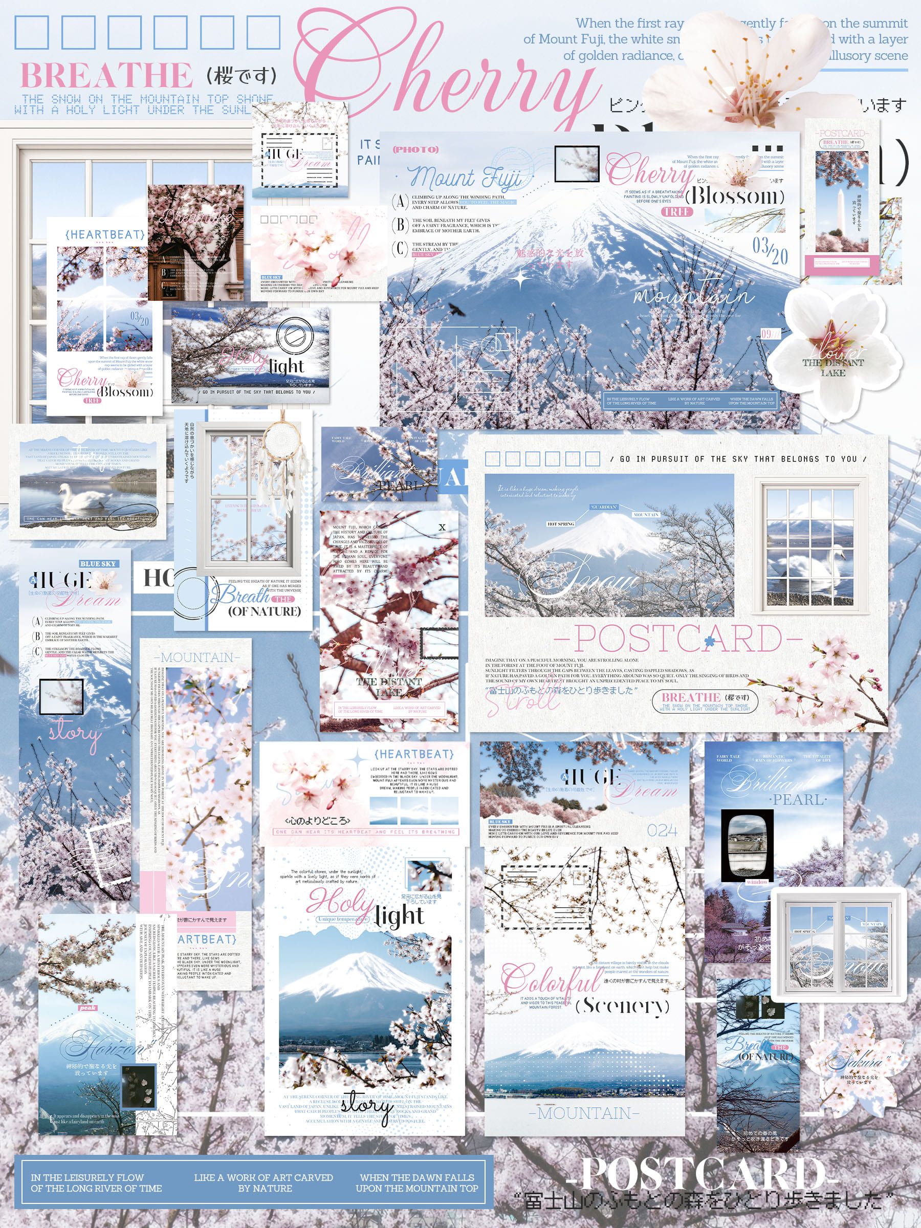 【11月set原創授權款】富士山下系列