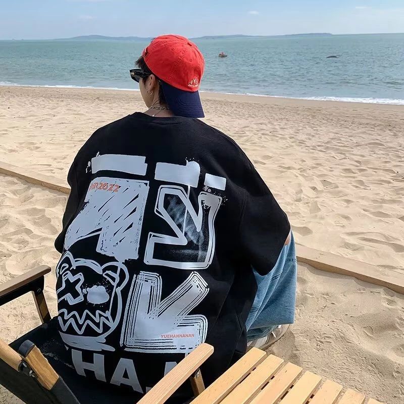 美式潮流短T（請點圖片查看尺碼圖）