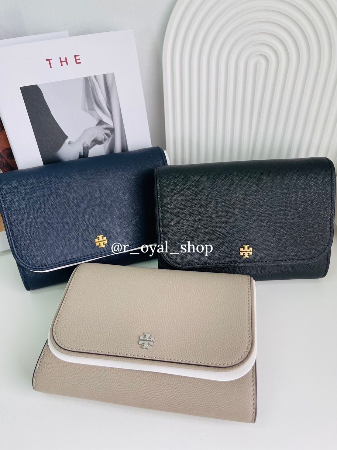 ＜台灣現貨＞Tory Burch 新版防刮紋WOC鏈條包