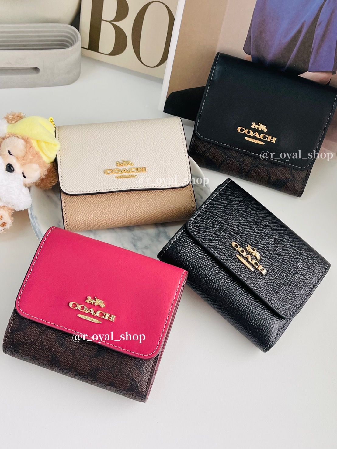 ＜台灣現貨＞COACH 新款信封式短夾
