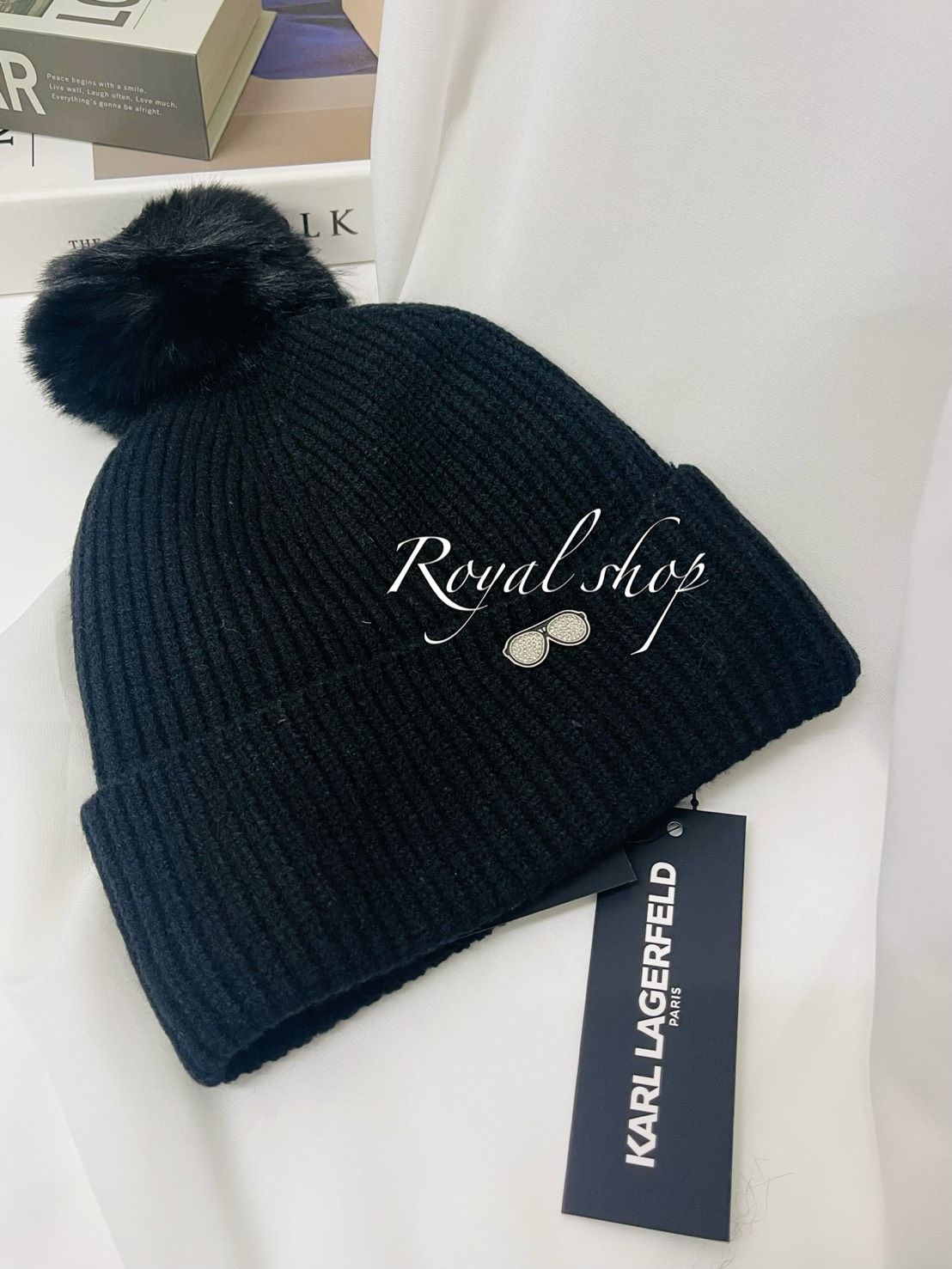 ＜台灣現貨＞KARL LAGERFELD 保暖毛帽