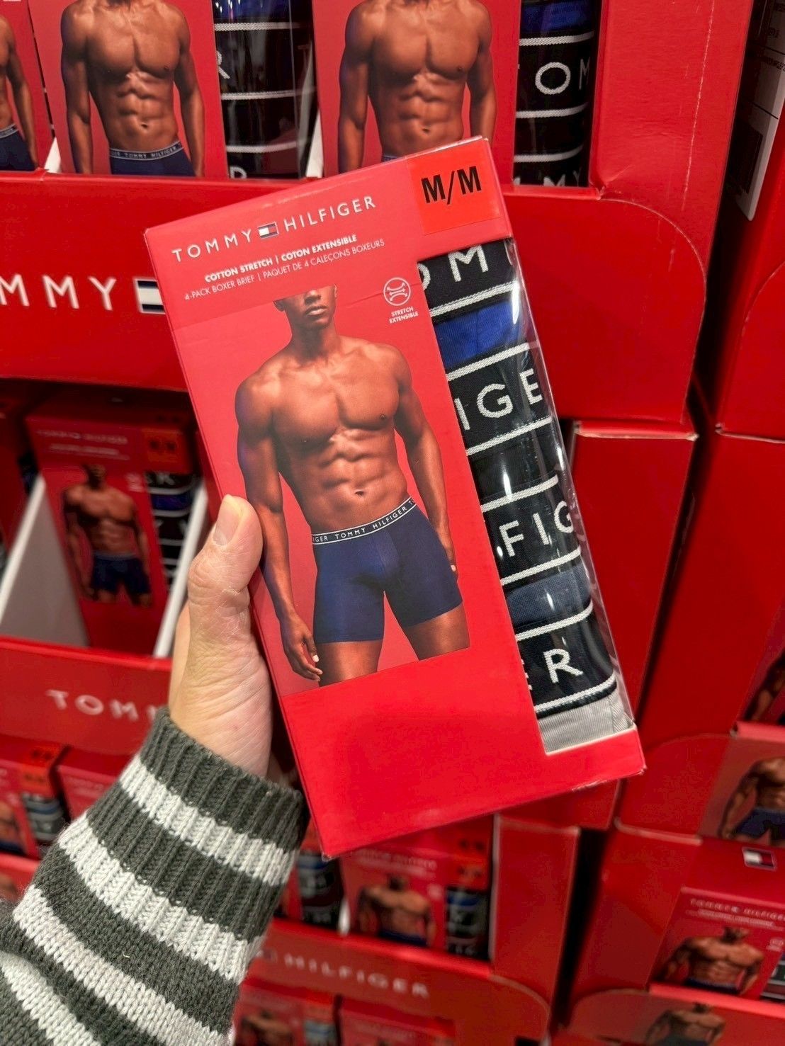 ＜台灣現貨＞TOMMY 男款四角內褲四入組