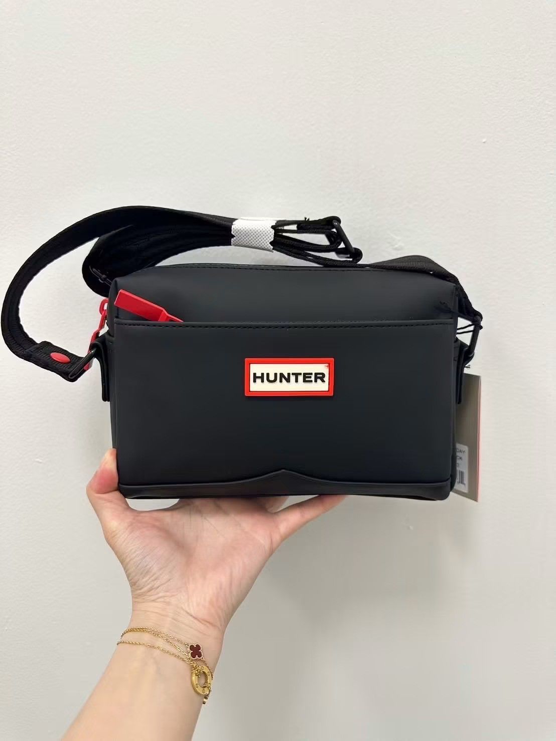 ＜台灣現貨＞HUNTER 防潑水相機包 黑色/奶茶色