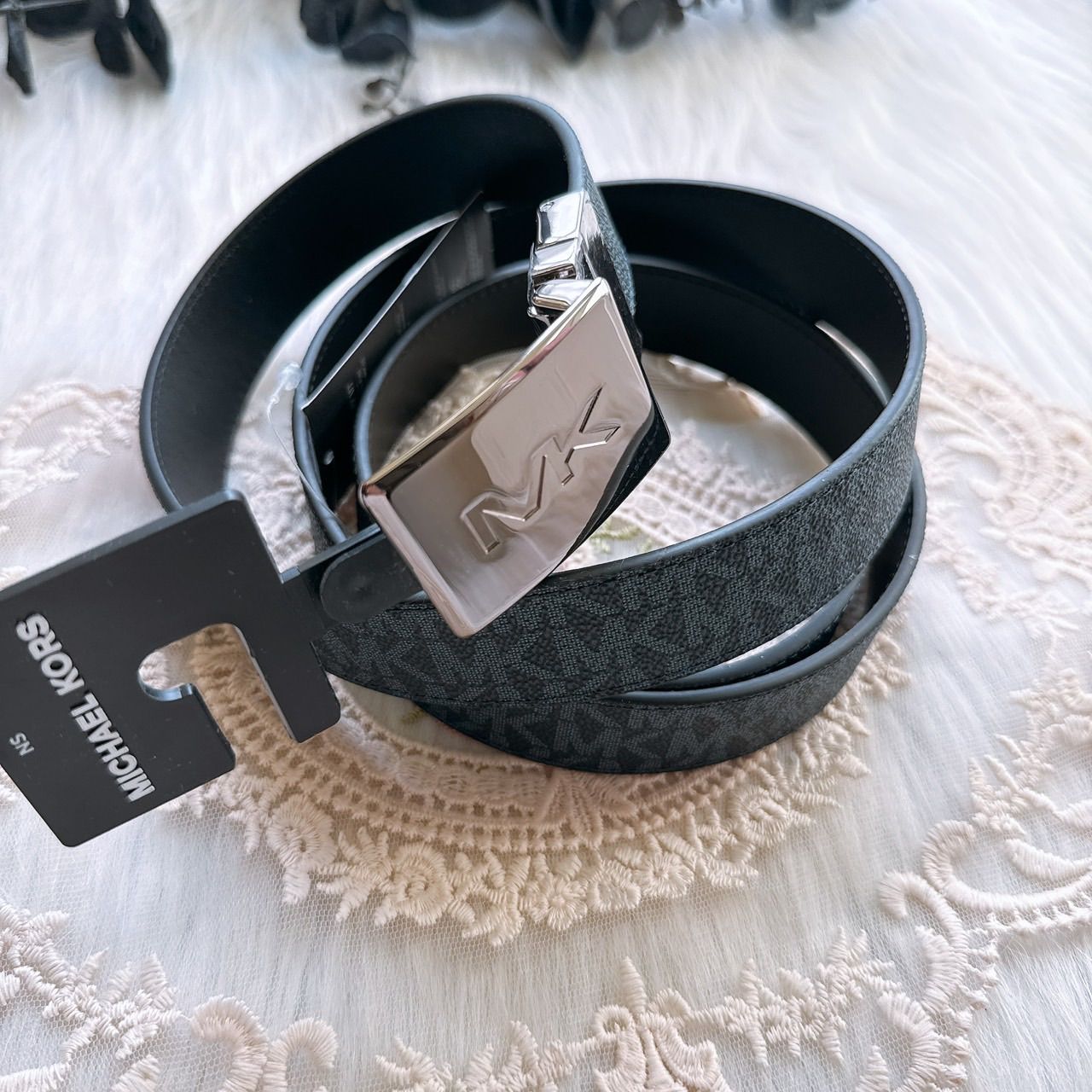 ＜台灣現貨＞MICHAEL KORS 男款雙面皮帶