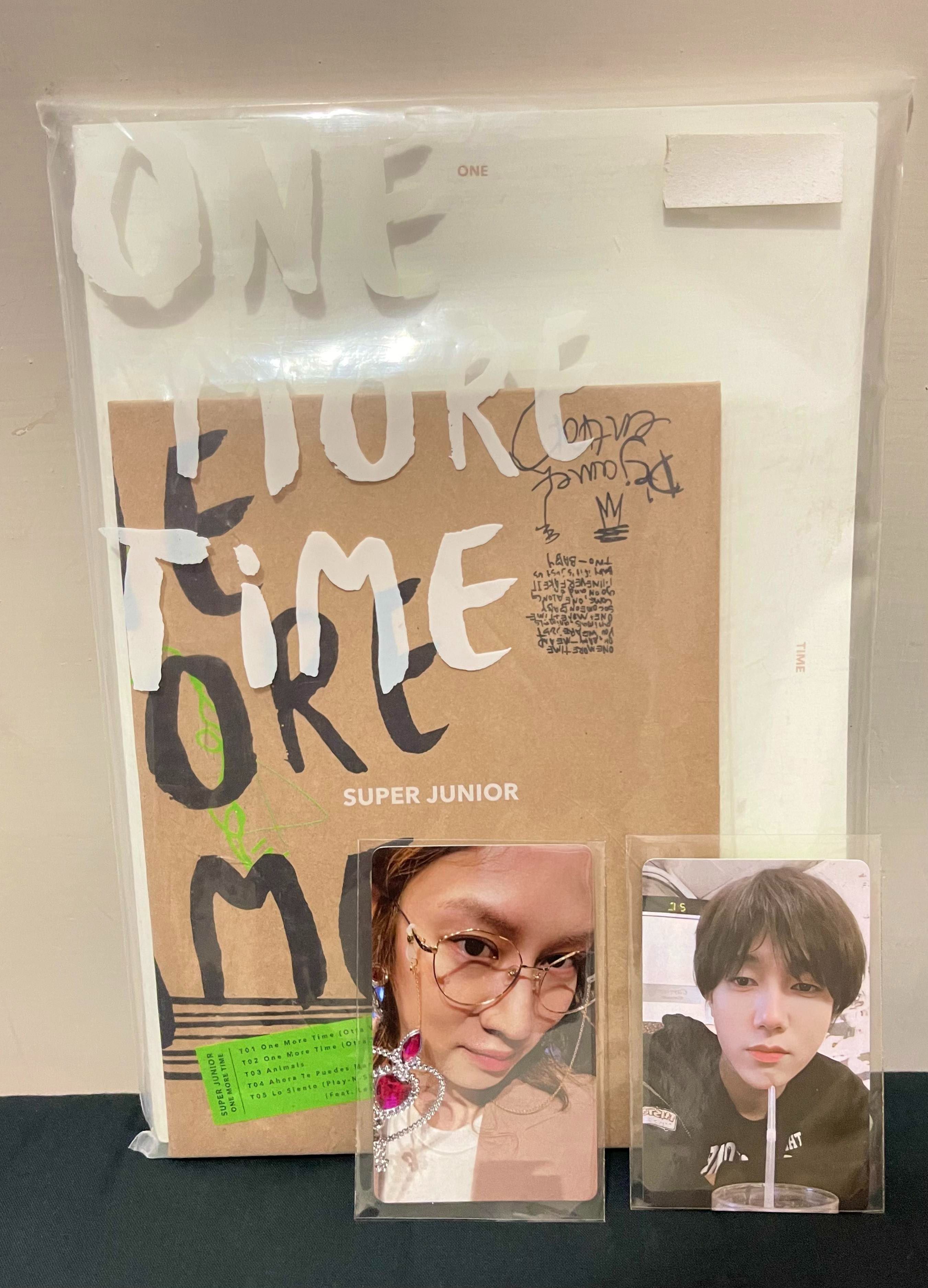 Super Junior One More Time空專＋希澈藝聲小卡