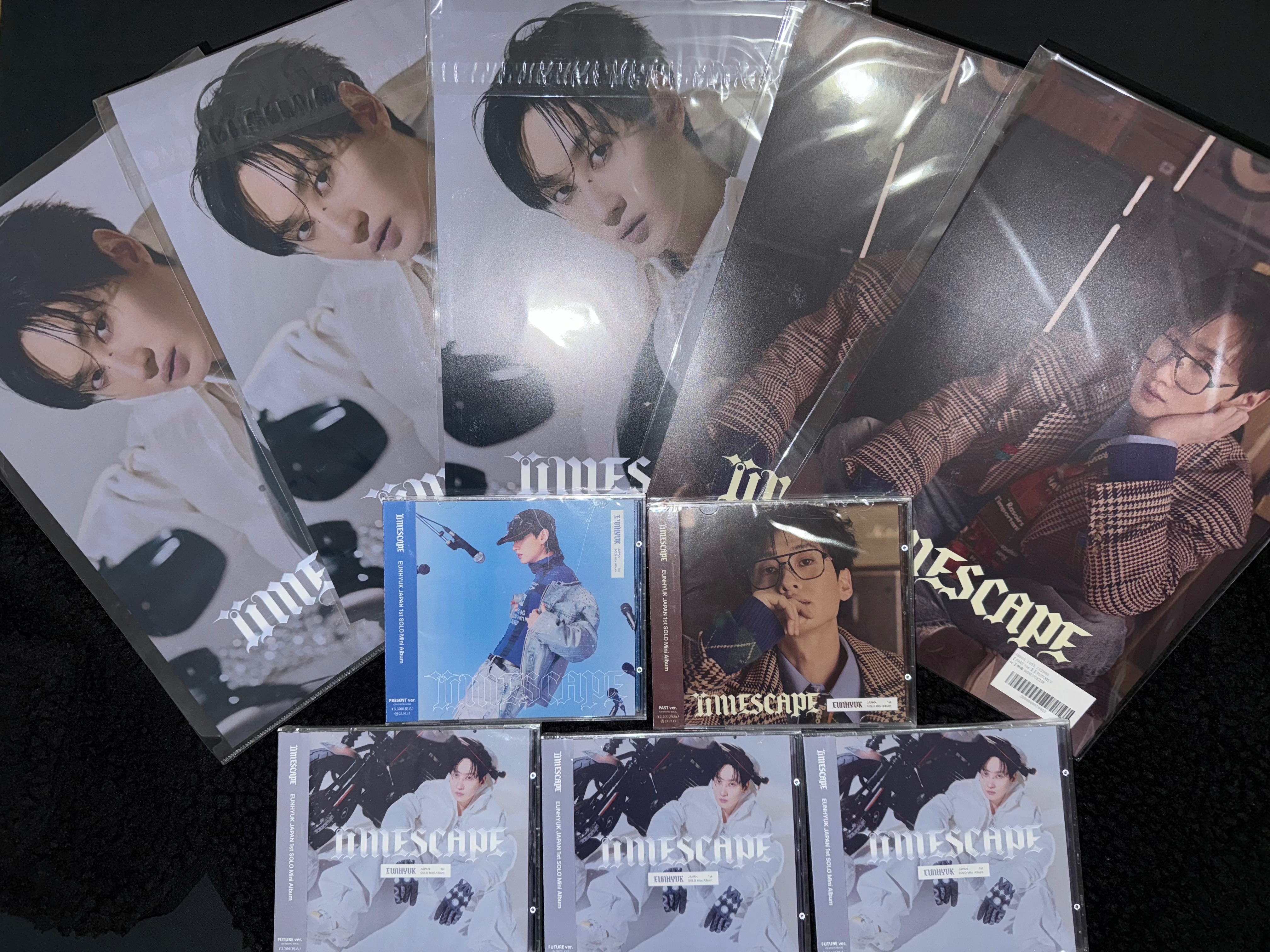 EUNHYUK JAPAN 1st SOLO Mini Album 「TIMESCAPE」