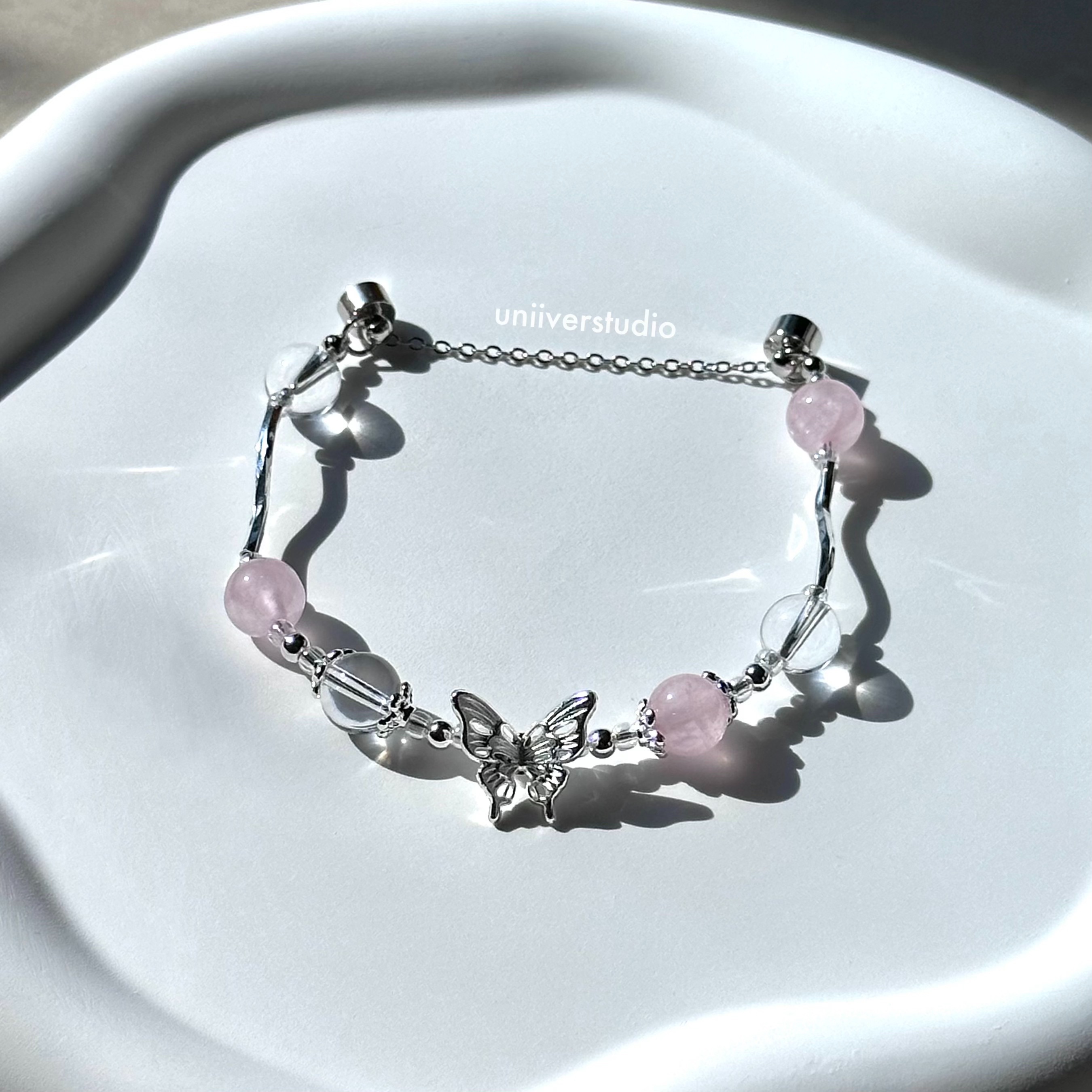 天然水晶礦石手串🌙🧊 原創設計款 🎀✨🔮