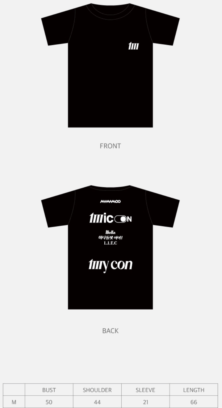 MY CON 演唱會短袖