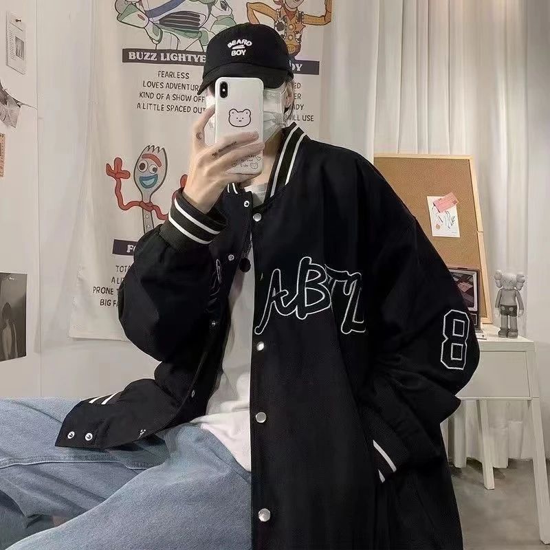 嘻哈潮流外套（請點圖片查看尺碼圖）