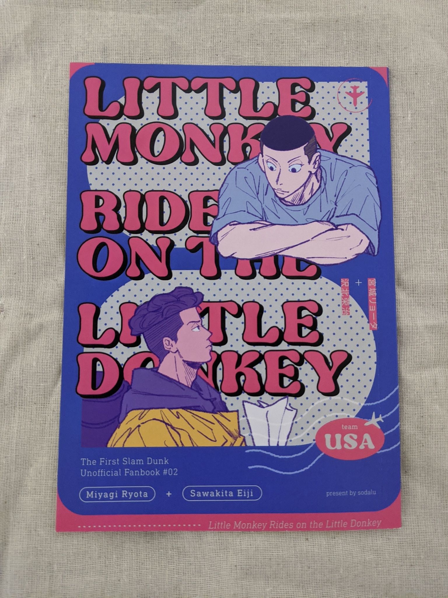 搜打《Little Monkey Rides on the Little Donkey》