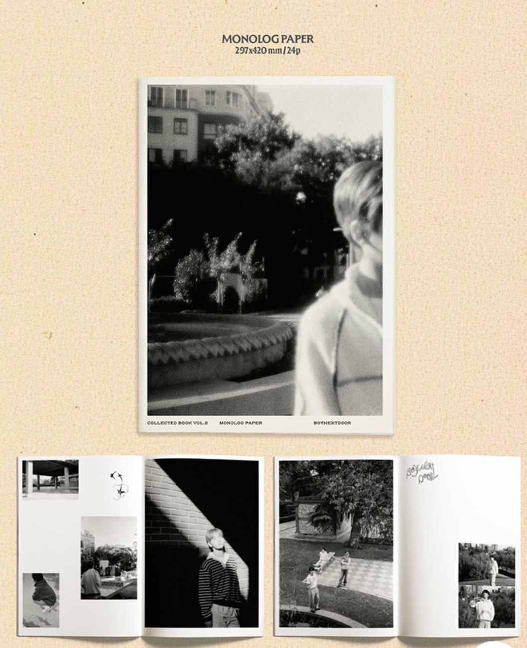 獨白書+wvs特典拍立得set