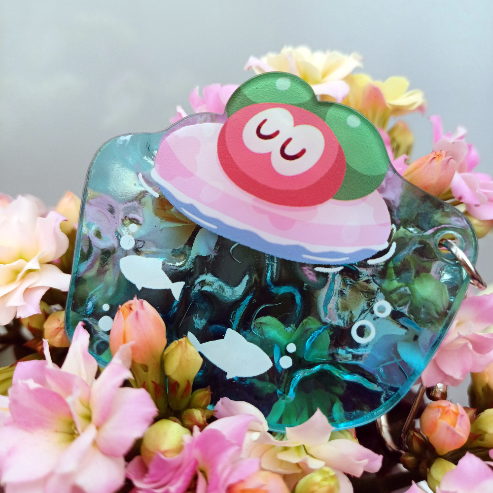 6cm水波板吊飾-拉姆漂漂
