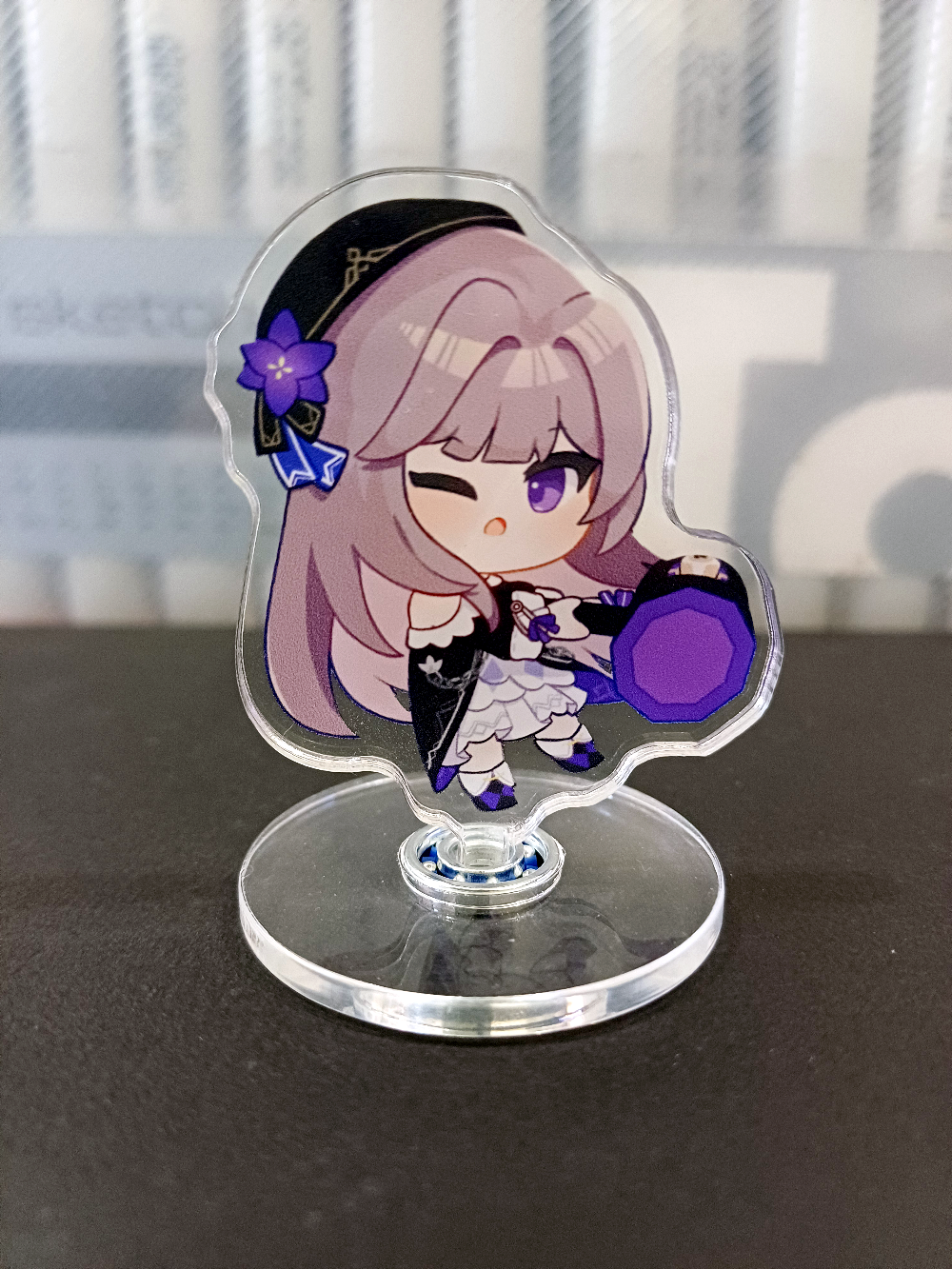 黑塔轉圈圈-旋轉立牌