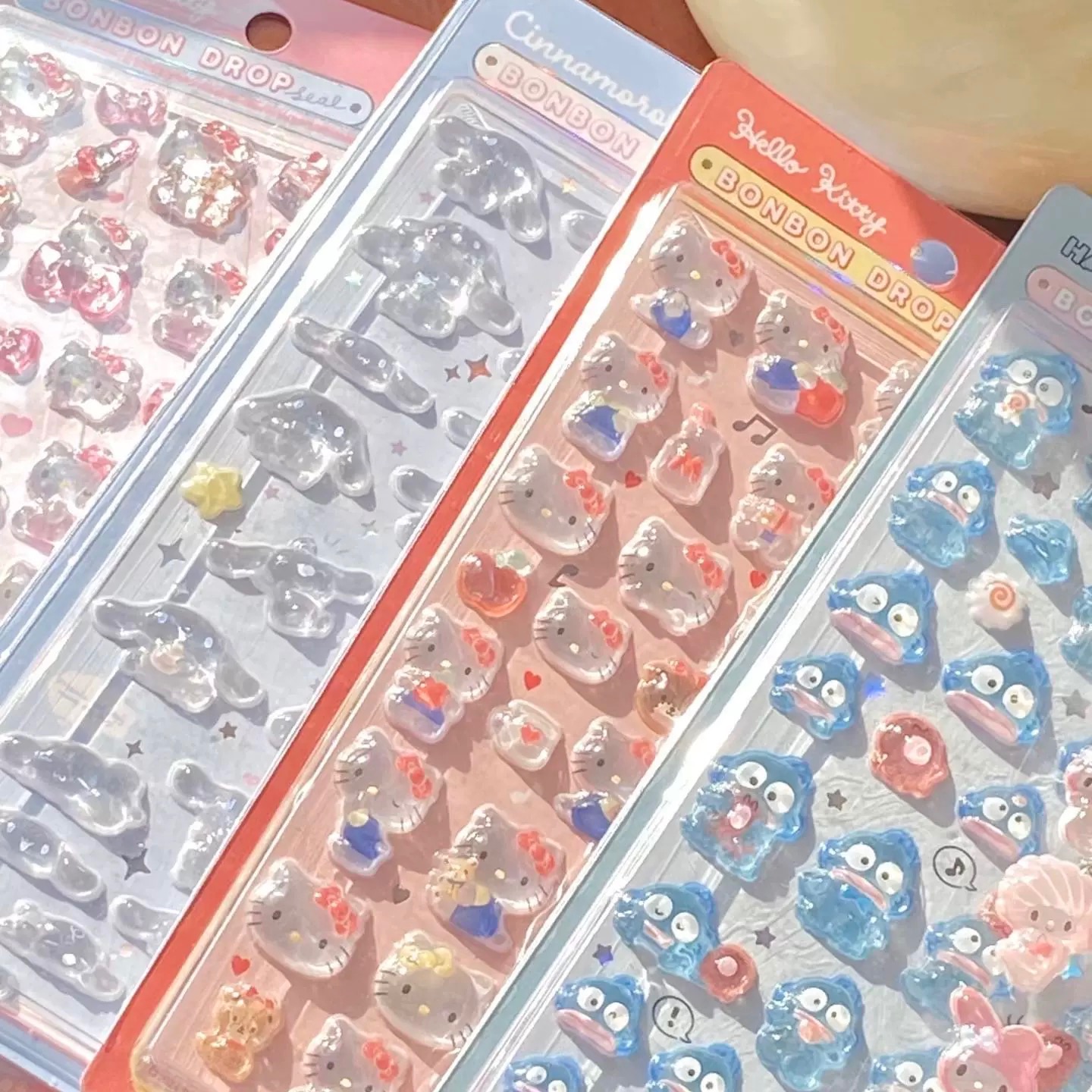 三麗鷗浮雕貼紙