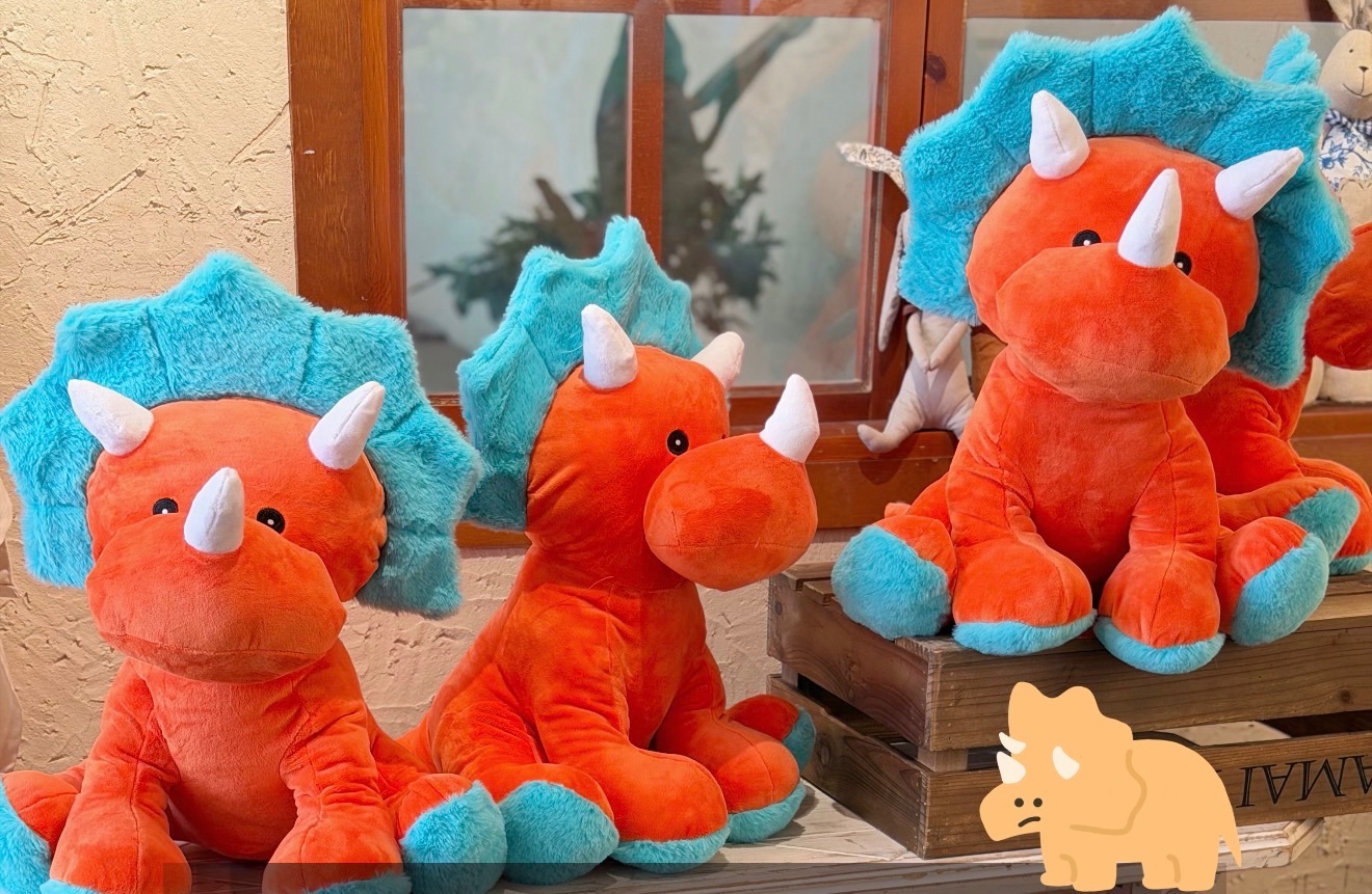 50cm巨無霸三角龍  響紙+啾啾聲