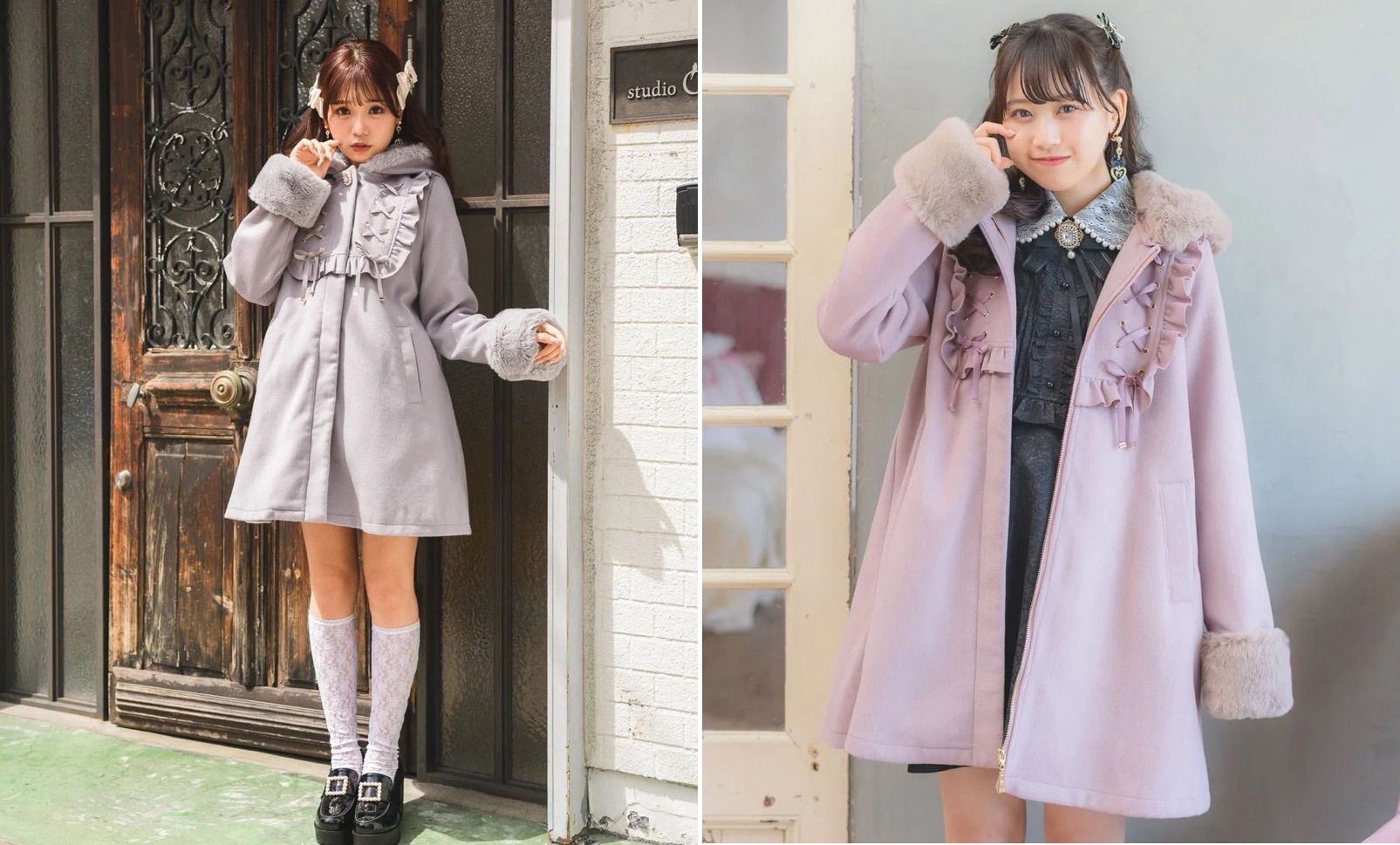 Rojita 大衣-粉（這件我是放在老家不在身邊，所以要等週末我回去才有辦法寄出）