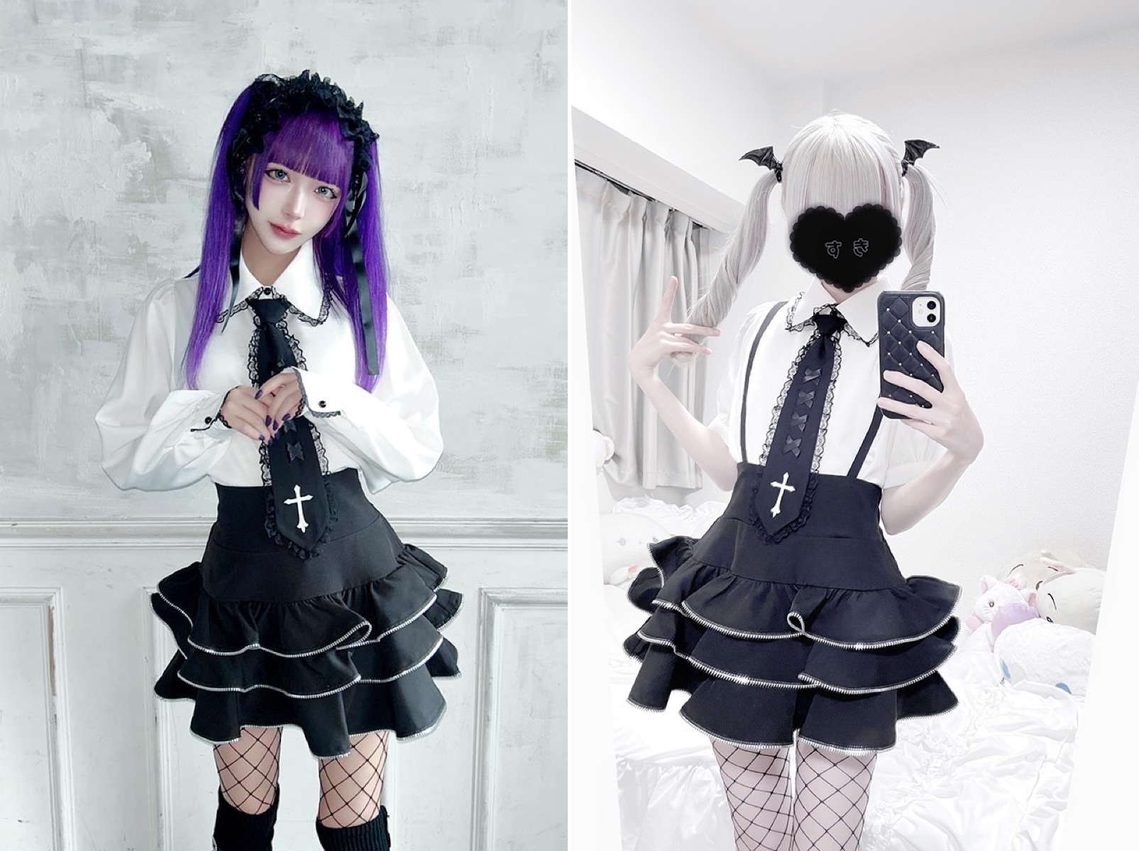 Mars 吊帶半裙（吊帶可拆）吊牌已剪會附上