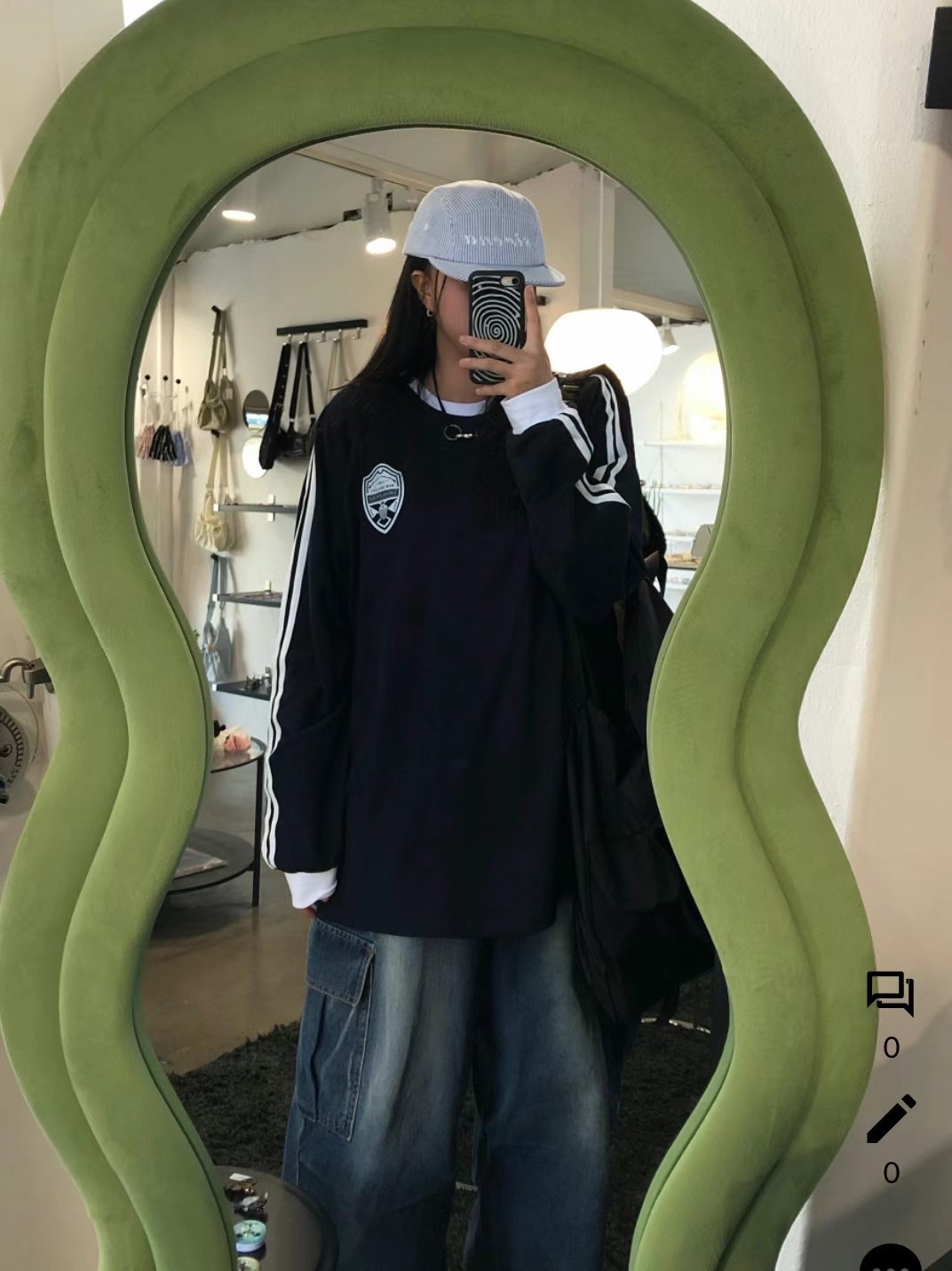 unisex薄款寬鬆球衣⚽️（兩色現貨）