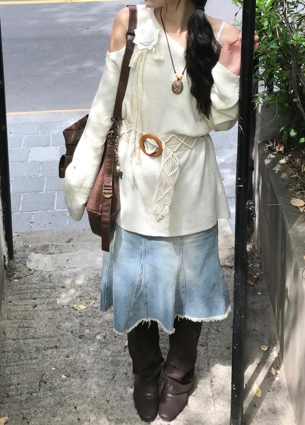 春白序曲編織上衣🌼