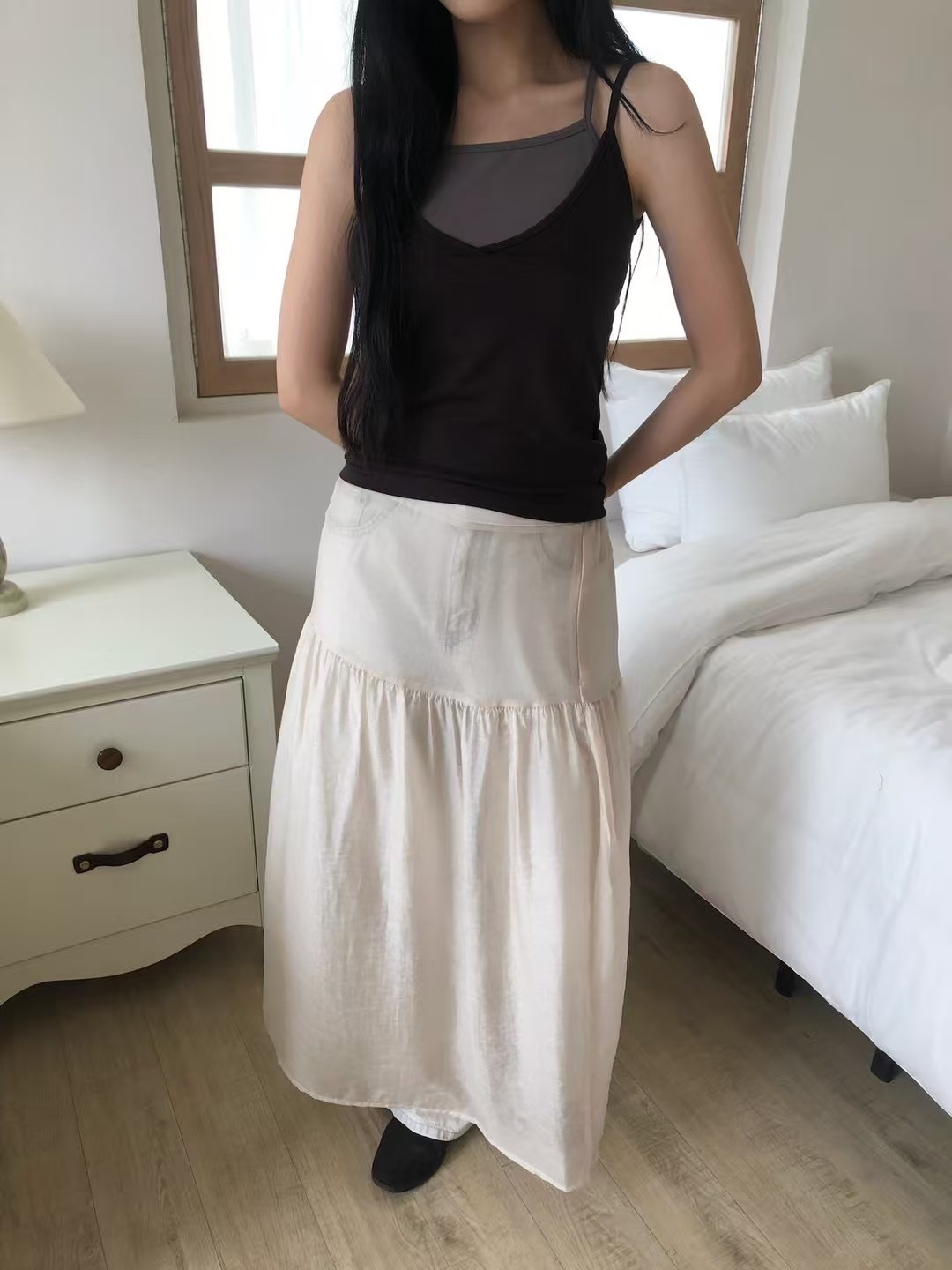 惠利同款~! ♥拼接背心🪽