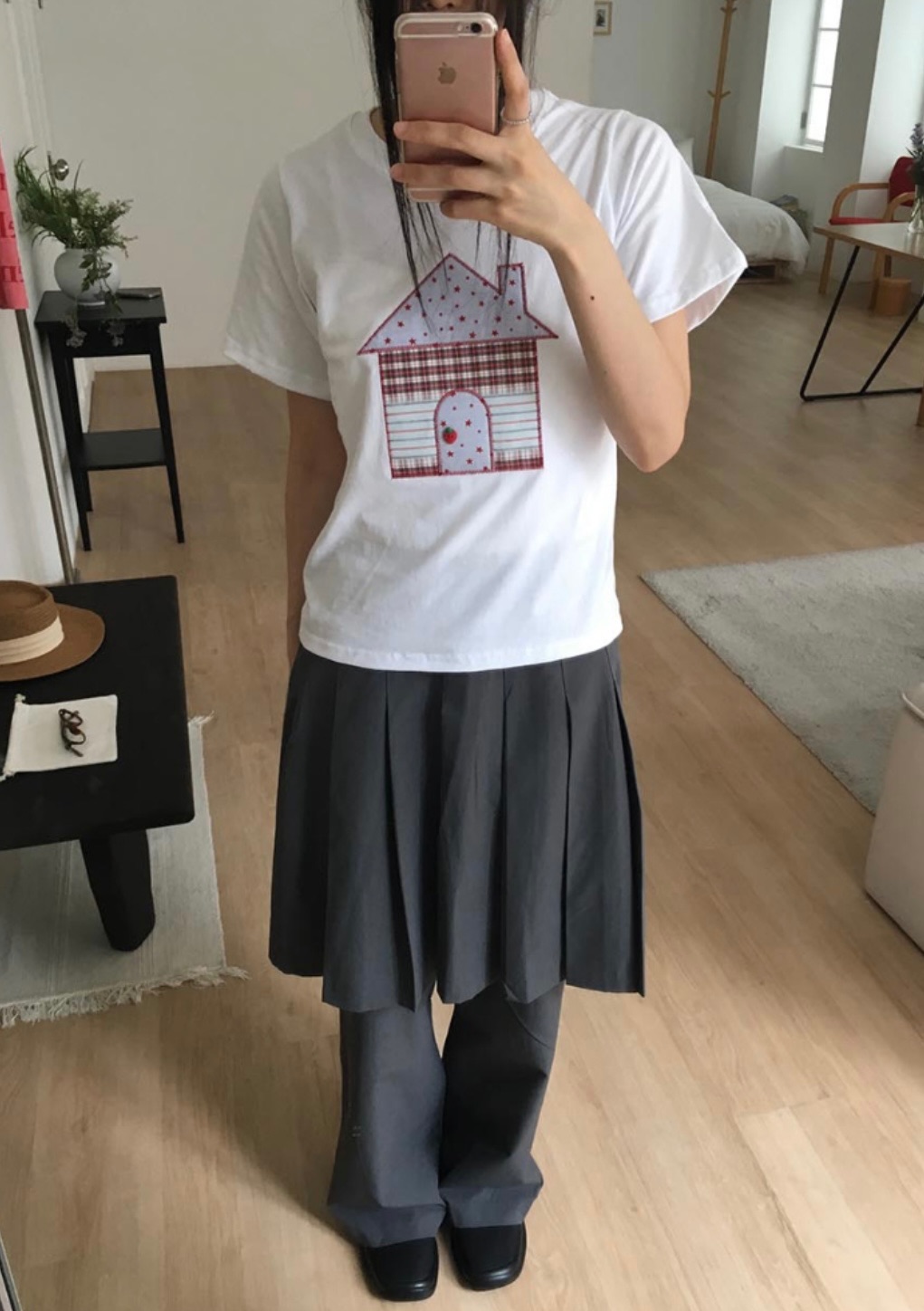 可愛布袖房子T ᵔ ̫ ᵔ 🏠