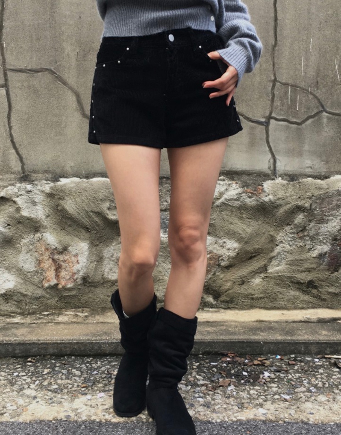 卯釘燈芯絨短褲🐈‍⬛（m現貨