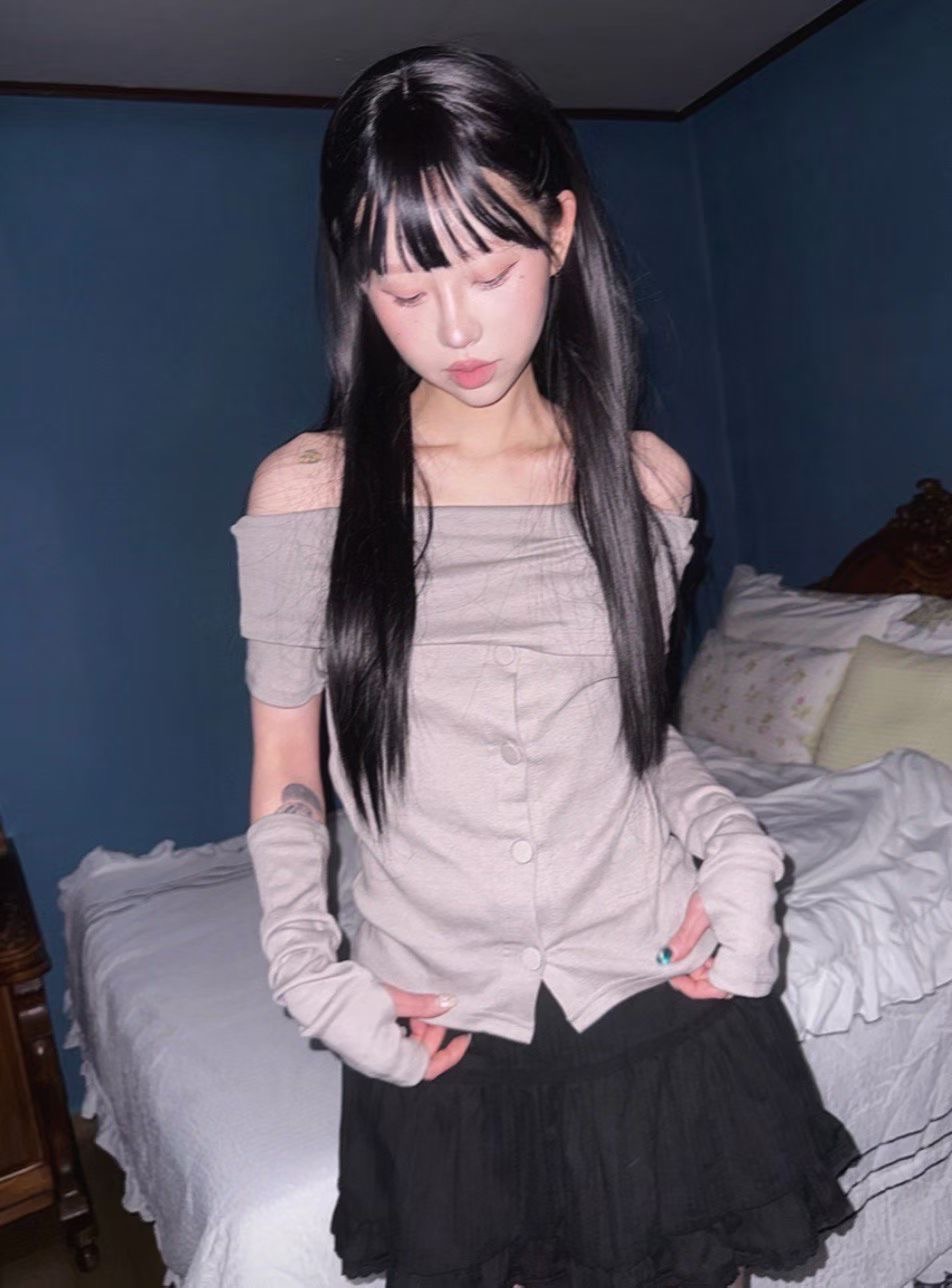 一字領袖套set🎧