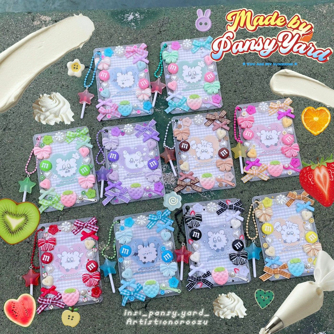 09 ⣿ 恋色野餐2.0 🧺、千層可頌🥐、果香糖漿🍹