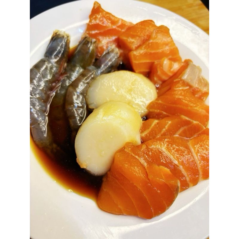 鮭貝蝦組合/鮭貝組合