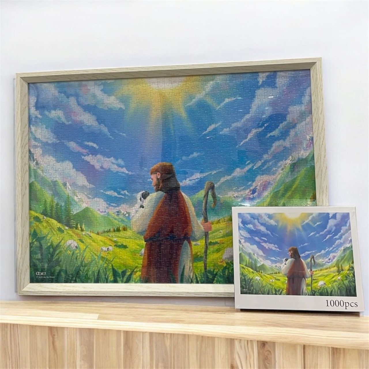 牧羊人1000片拼圖（70*50cm不含框）