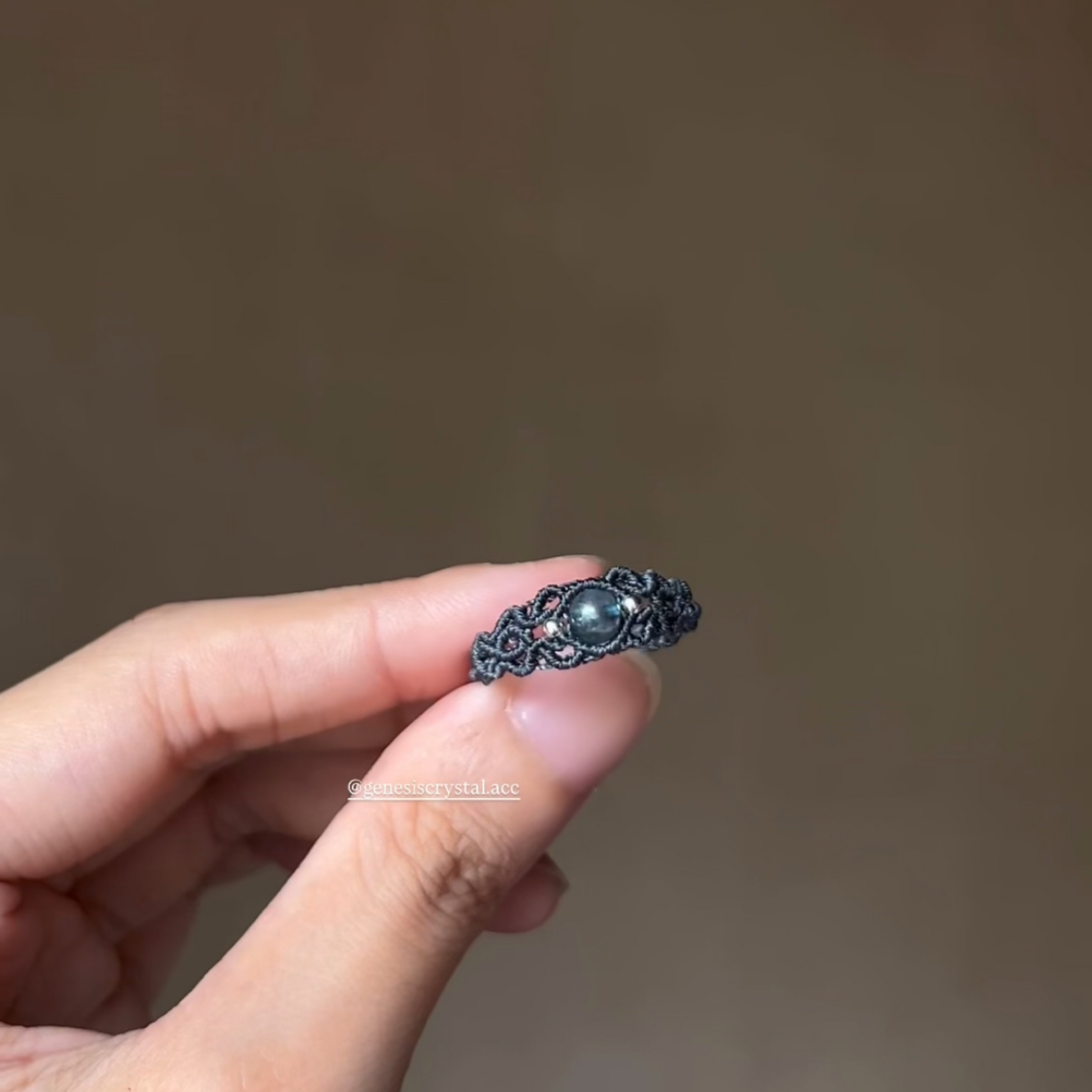 客製圖騰編織戒指