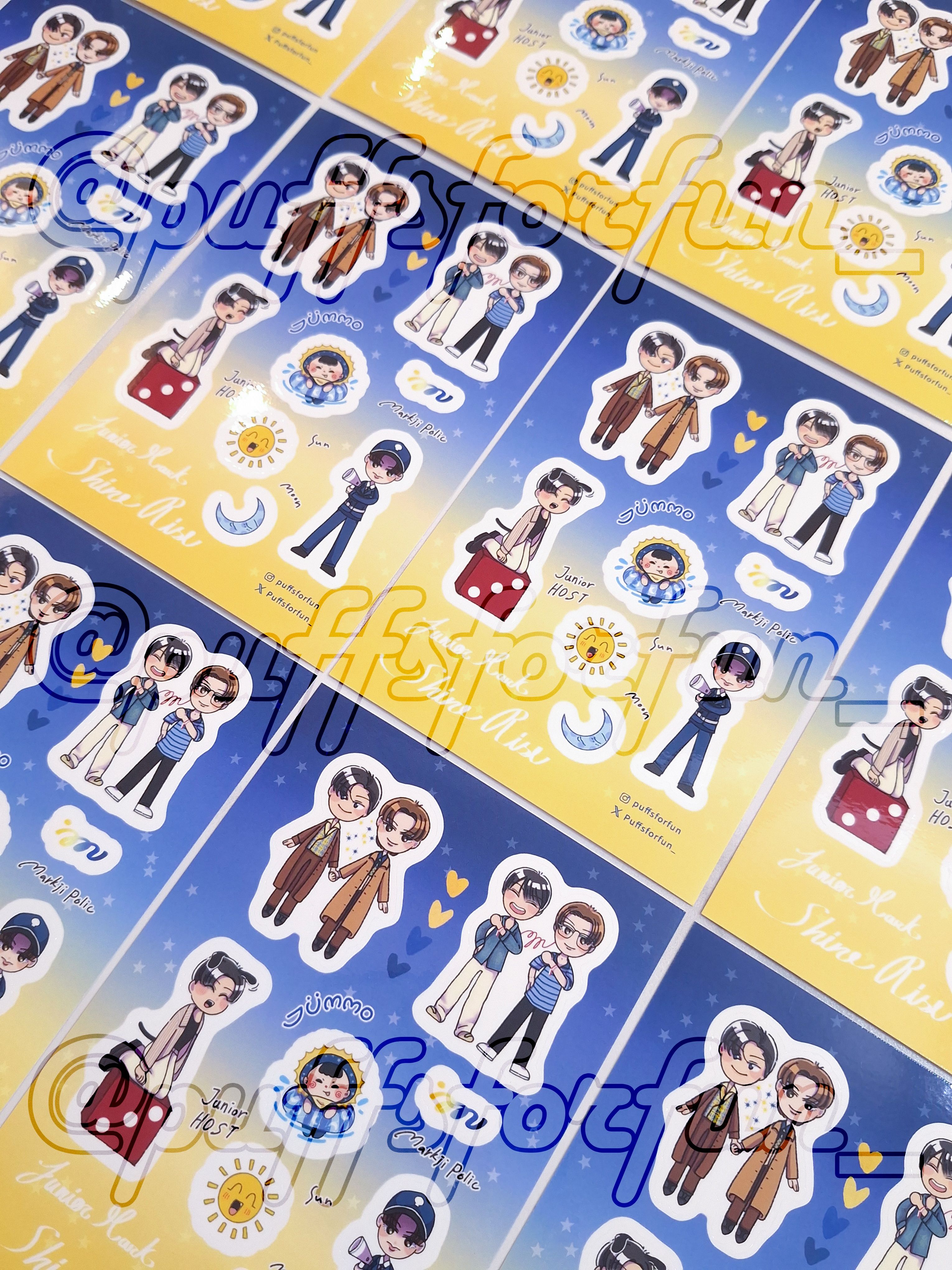 JuniorMark ShineRise Fancon貼紙-11/4出貨