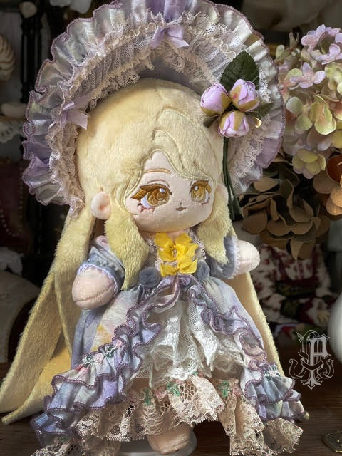 20/25cm棉花娃衣 晨露花語