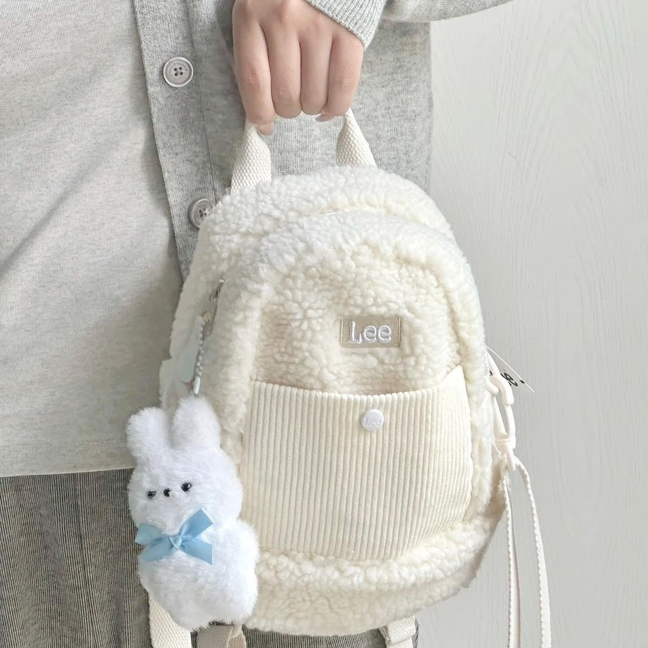 ＜預購＞國外限定Lee 秋冬新款 毛茸茸 多背法 毛毛小包（內含規格）
