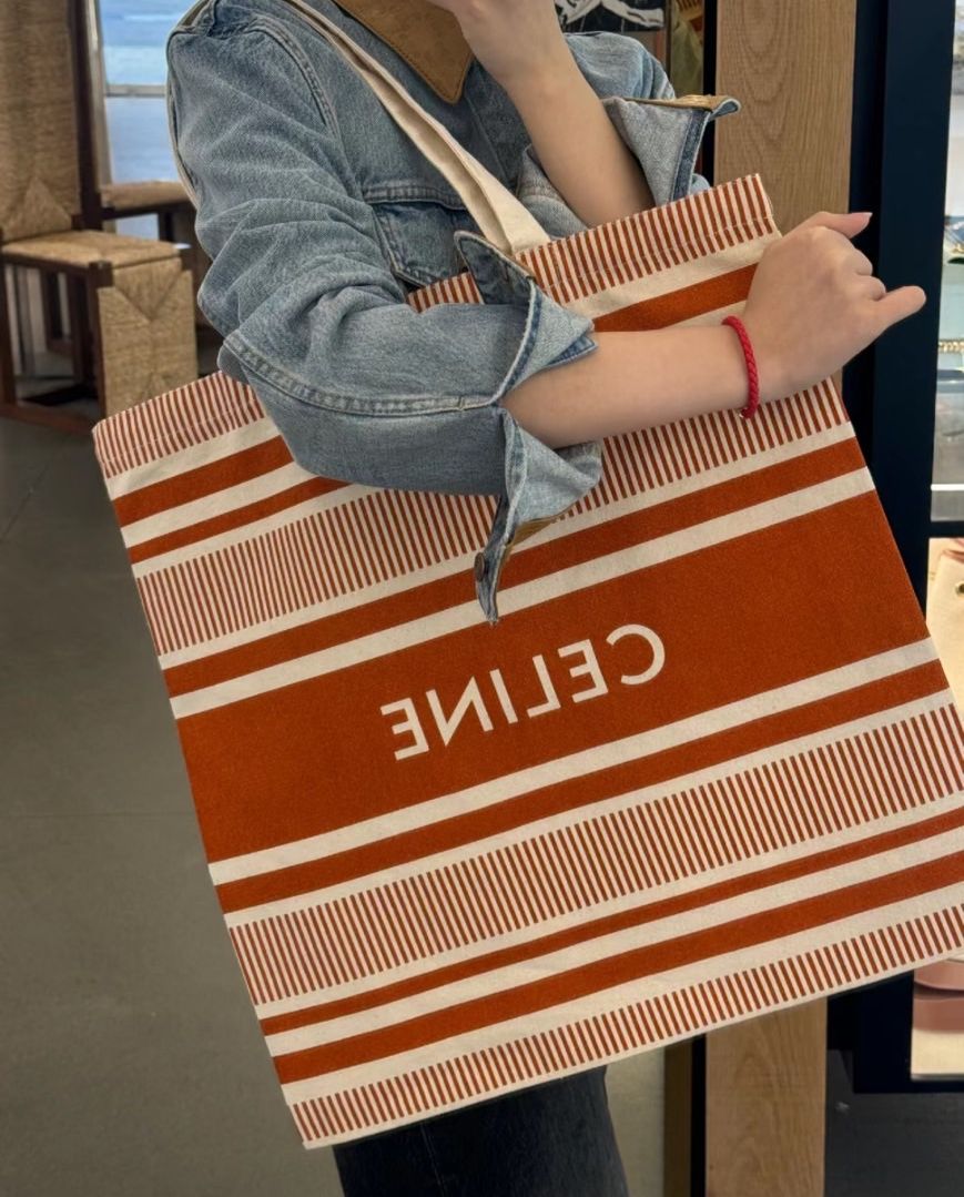 ＜預購＞C E L I N E  VIP夏日限定禮🍊帆布包