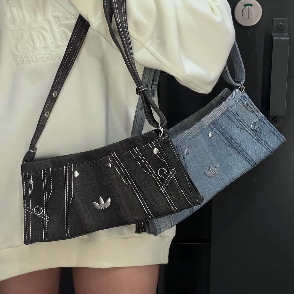 ＜預購＞A D I D A S  OG單 寧 牛仔腋下包
